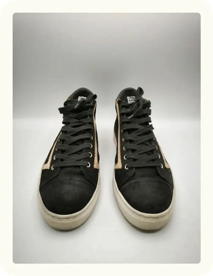 Baskets montantes effet daim Bikkembergs Taille 42 - photo numéro 4