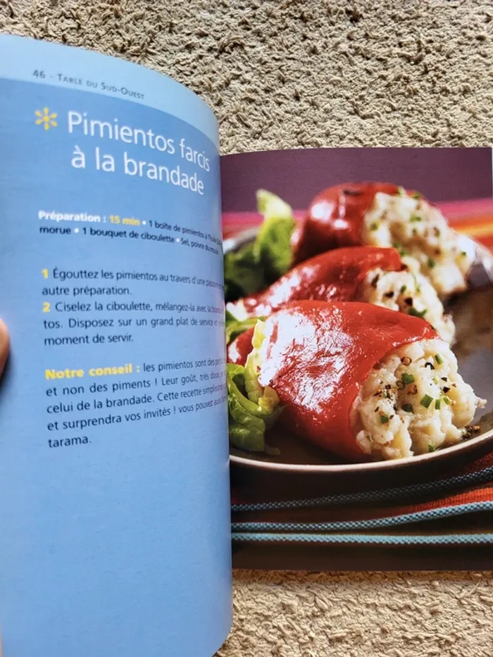 Lot de 2 livres de cuisine recettes de riz et réceptions à thème - photo numéro 9
