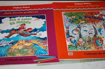 lot albums  de jeux