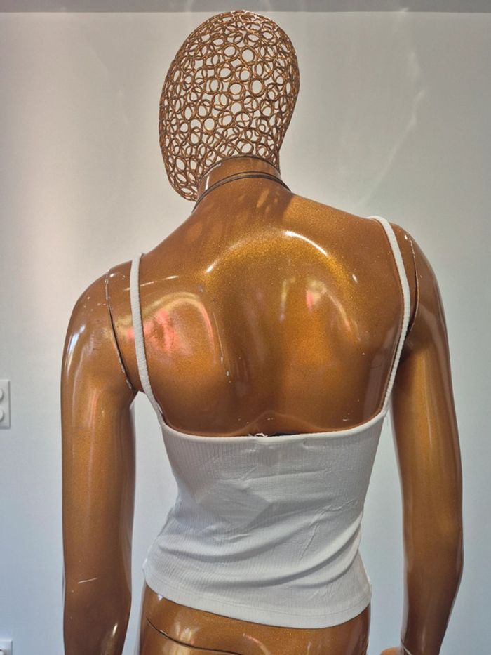 Débardeur Femme Blanc - photo numéro 2