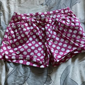 Short rose à pois 13/14ans