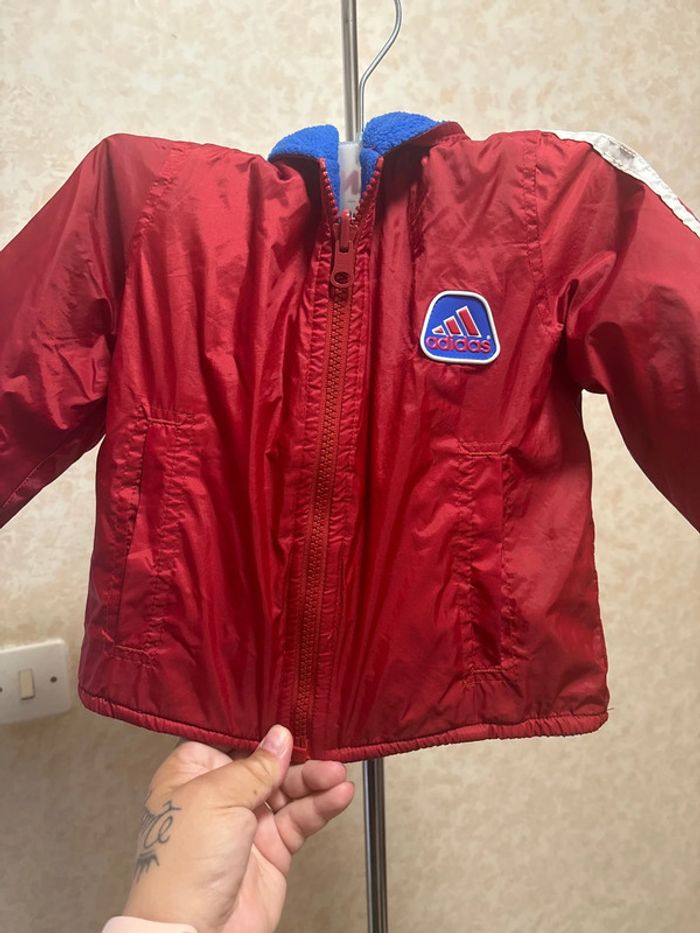 Manteau réversible 18mois marque Adidas - photo numéro 2