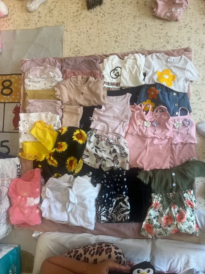 Lot vêtements fille 9 mois - photo numéro 3