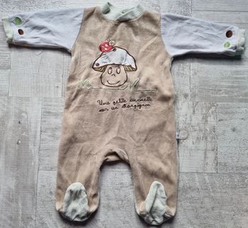 Pyjama velours 6 mois