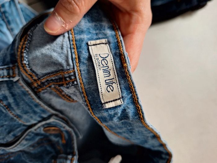 Lot 7 jeans t34 femme bleus et noirs - photo numéro 5