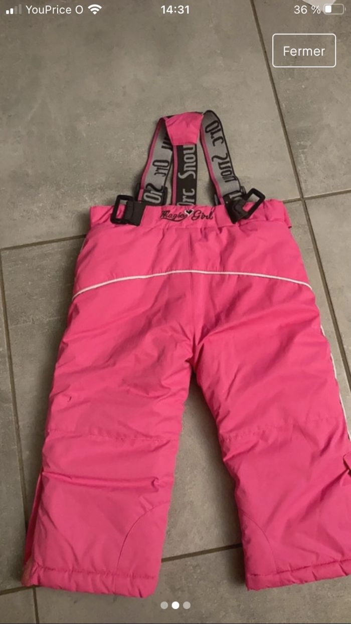Pantalon ski à bretelles - photo numéro 2