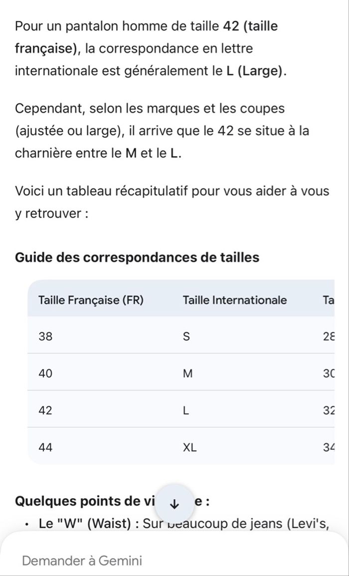 Pantalon droit »Maurice Abot »beige - photo numéro 10