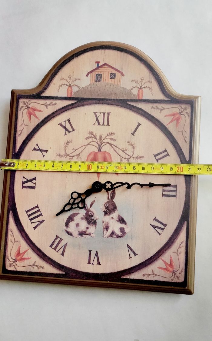 Pendule lapins - photo numéro 3