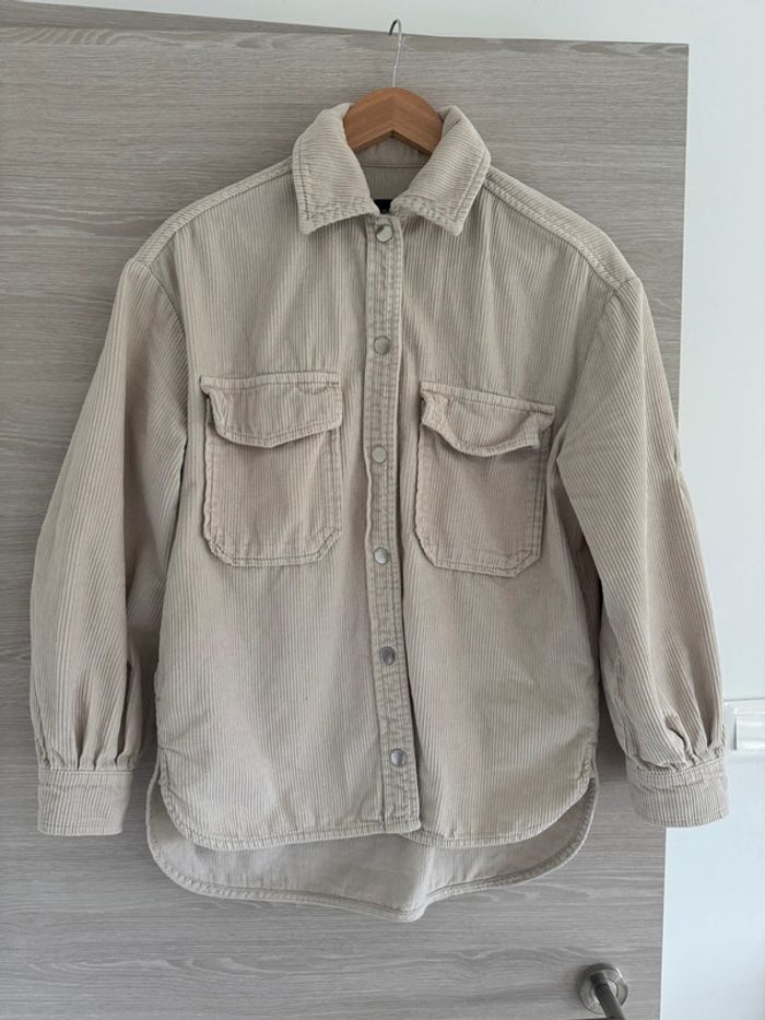 Sur chemise côtelé S - photo numéro 3