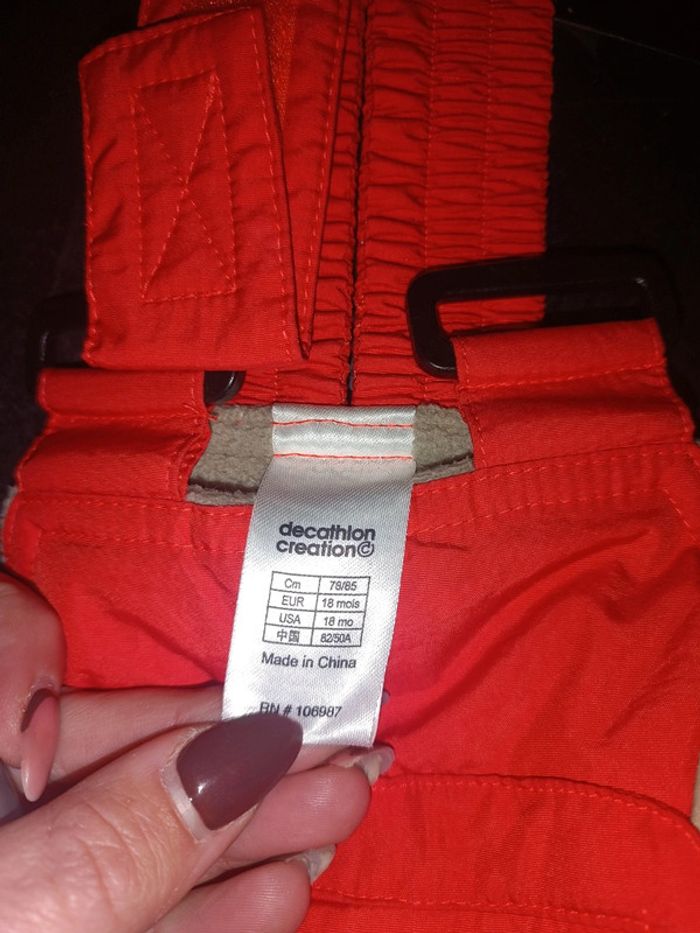 Pantalon de ski wed'ze 18 mois - photo numéro 3