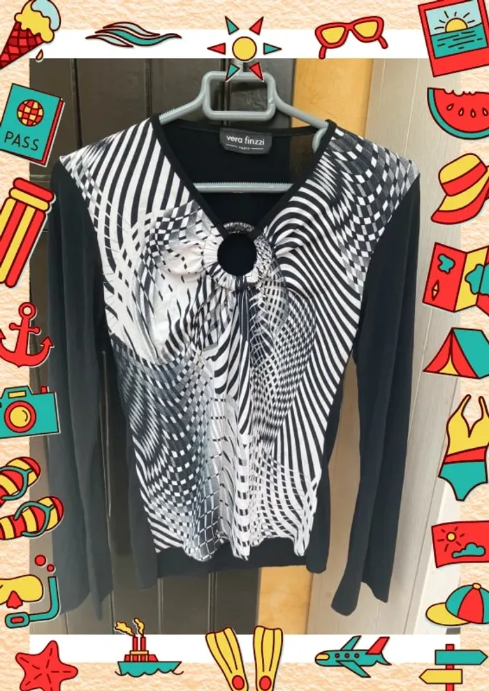 Blouse manches longues Vera finzzi