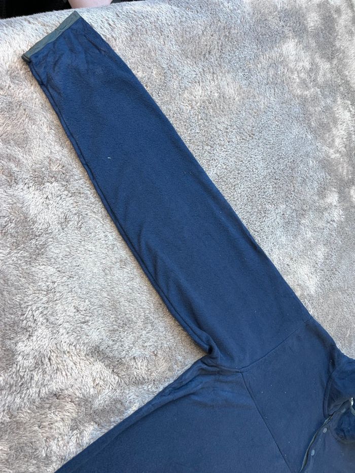 Pull polaire universitaire Notre-Dame Russell bleu marine avec logo brodé – Taille XXL - photo numéro 14
