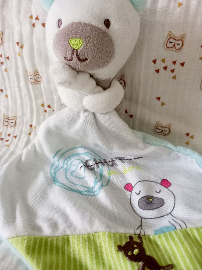 Doudou Pommette ours - photo numéro 2