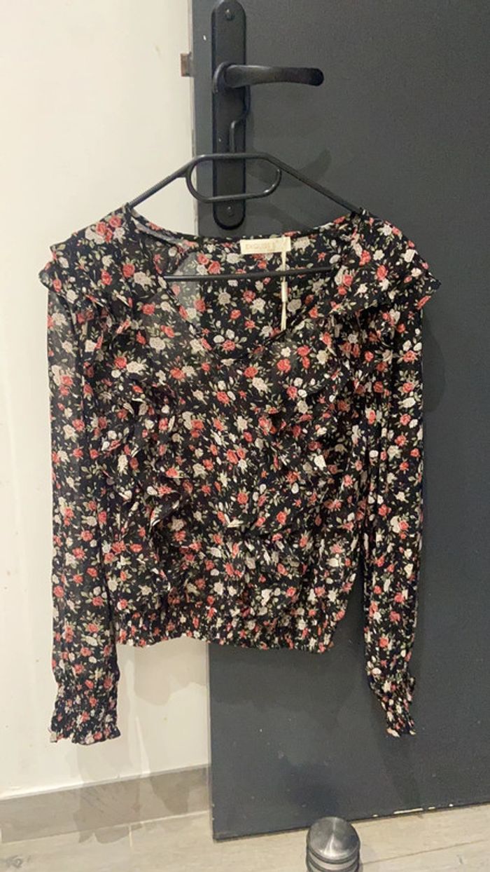 Chemisier fleuri