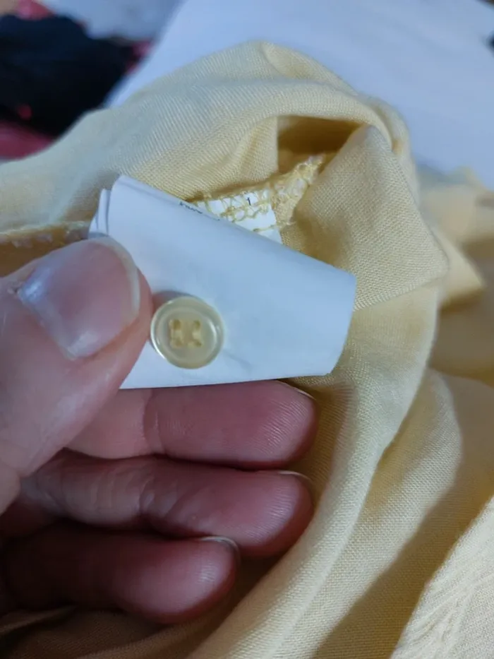 Blouse légère jaune pâle - photo numéro 8