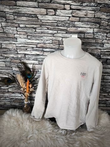 🤍 Haut manches longues TAO rayures liserés 8 ans 🤍