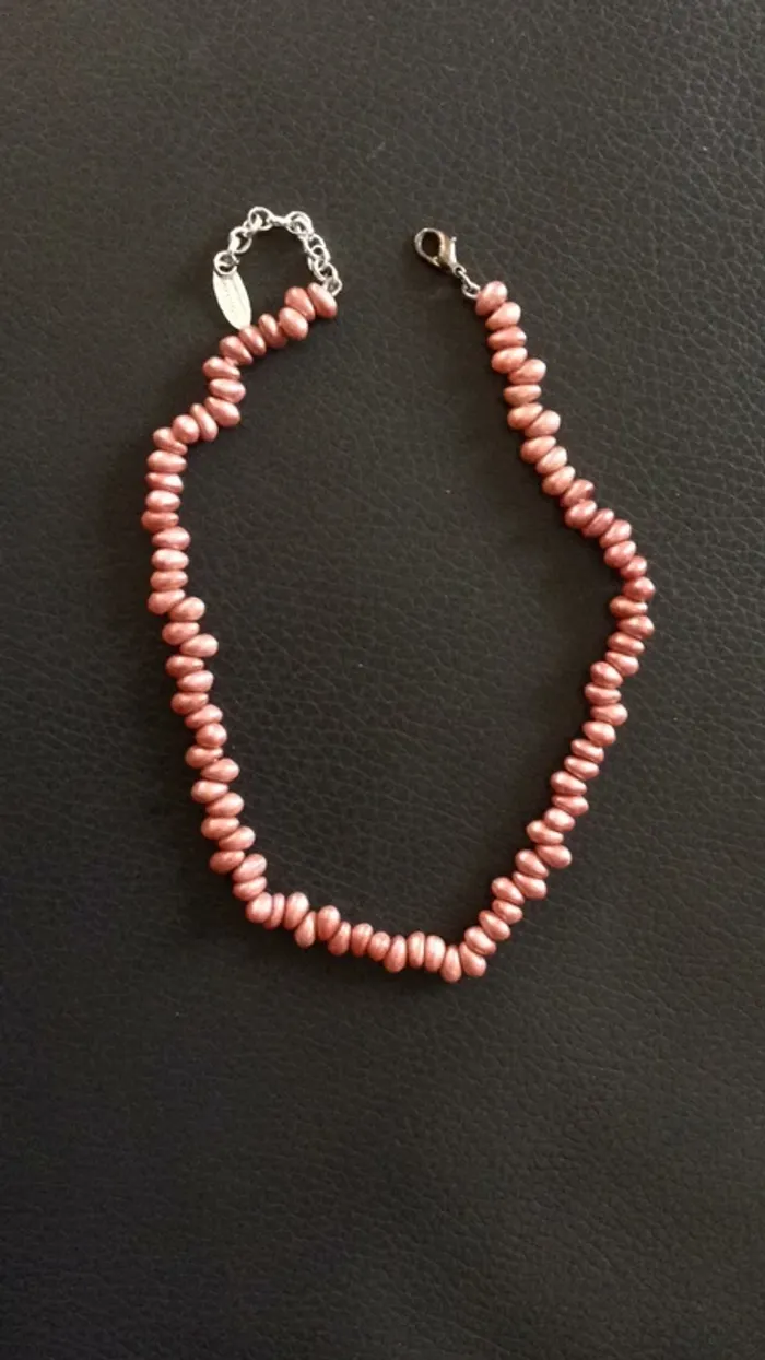 Collier ras du cou avec bracelet assorti