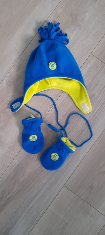 Ensemble bonnets et gants