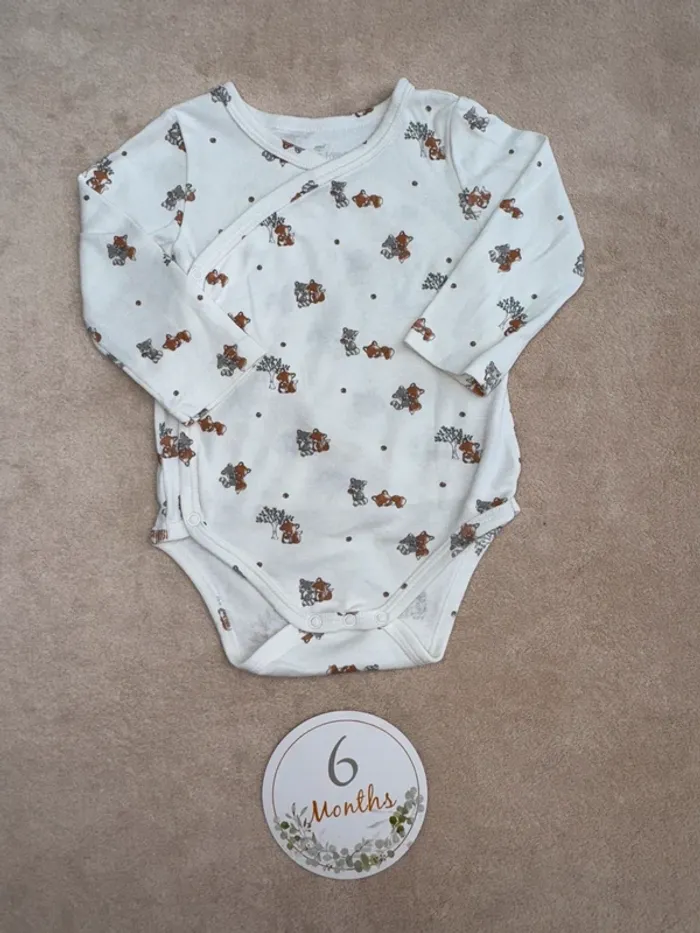 body renard • sergent major • taille 3 et 6 mois