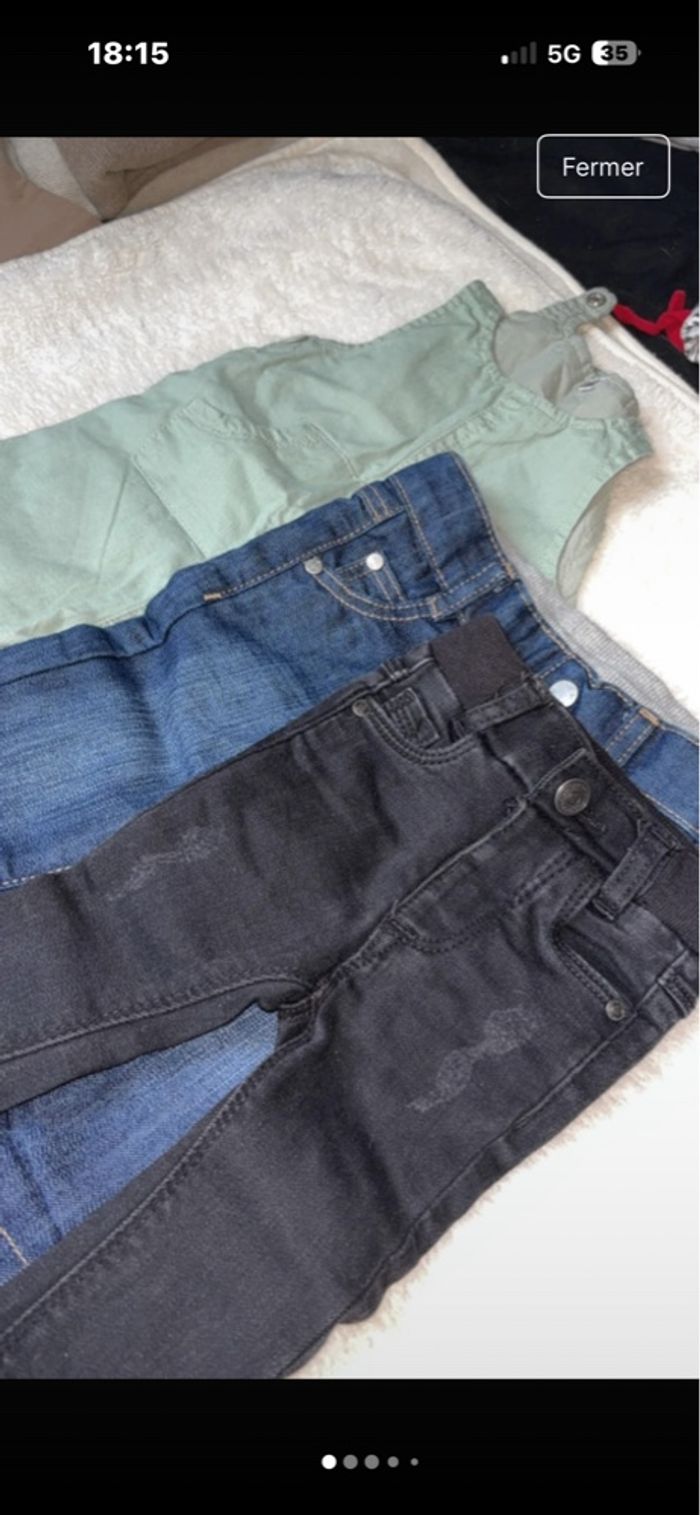 Lot 3 jeans - photo numéro 4