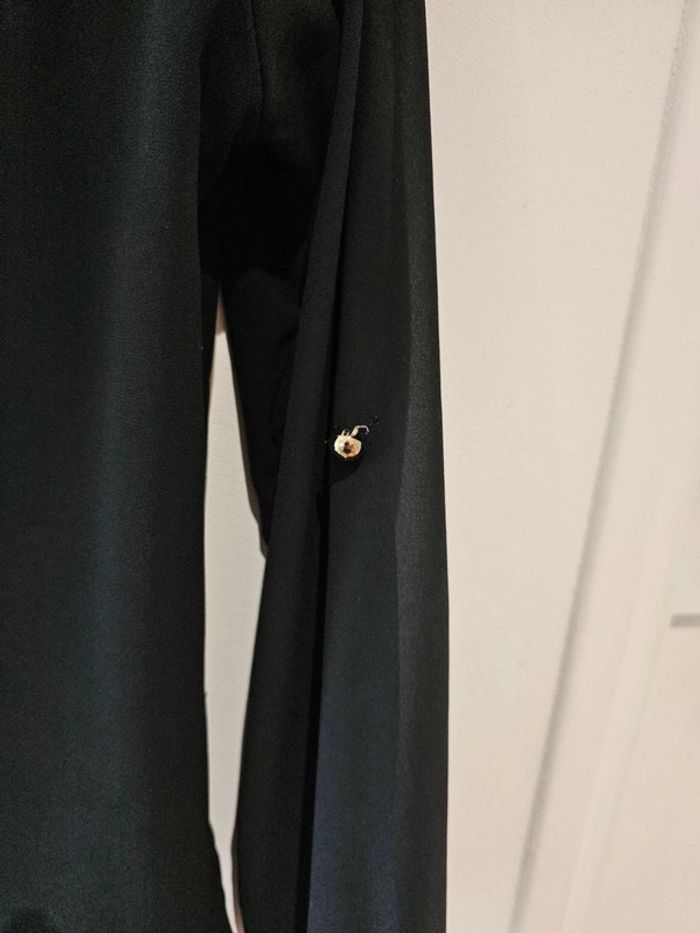 Haut en voile noir taille unique - photo numéro 6