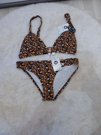 maillot de bain léopard taille 38
