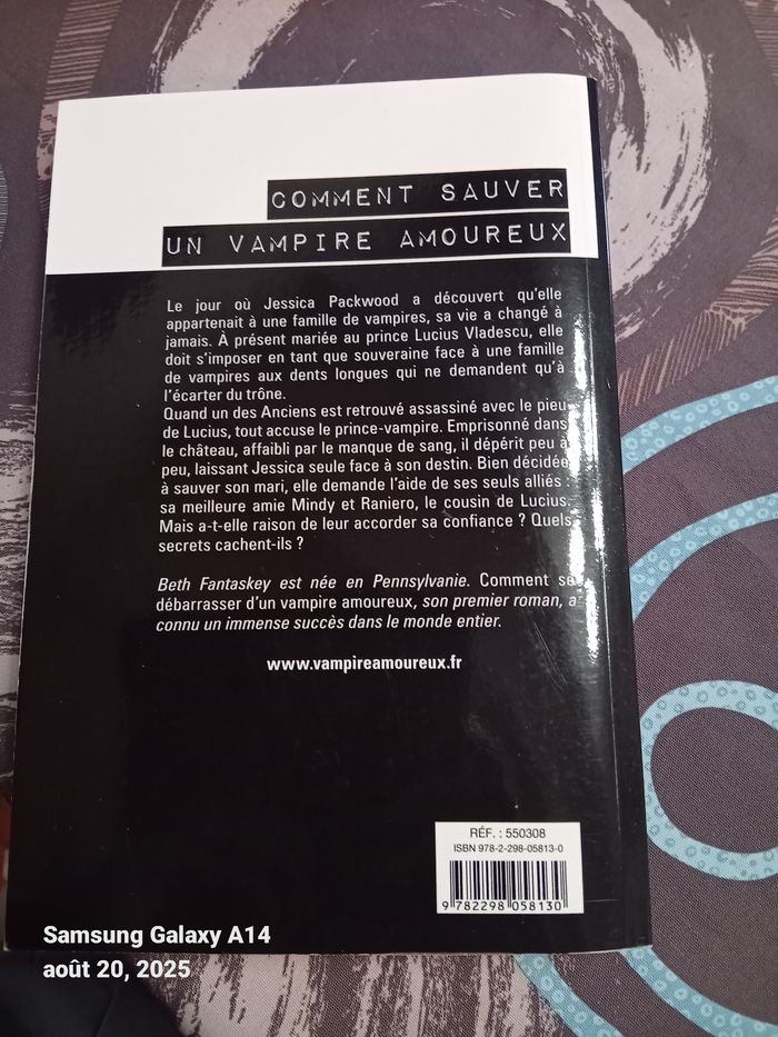 Comment sauver un vampire amoureux - photo numéro 2