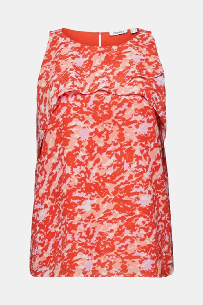 Chemisier sans manches Esprit rouge femme Taille S Neuf - photo numéro 6