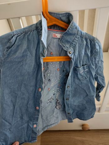 Chemise bleu