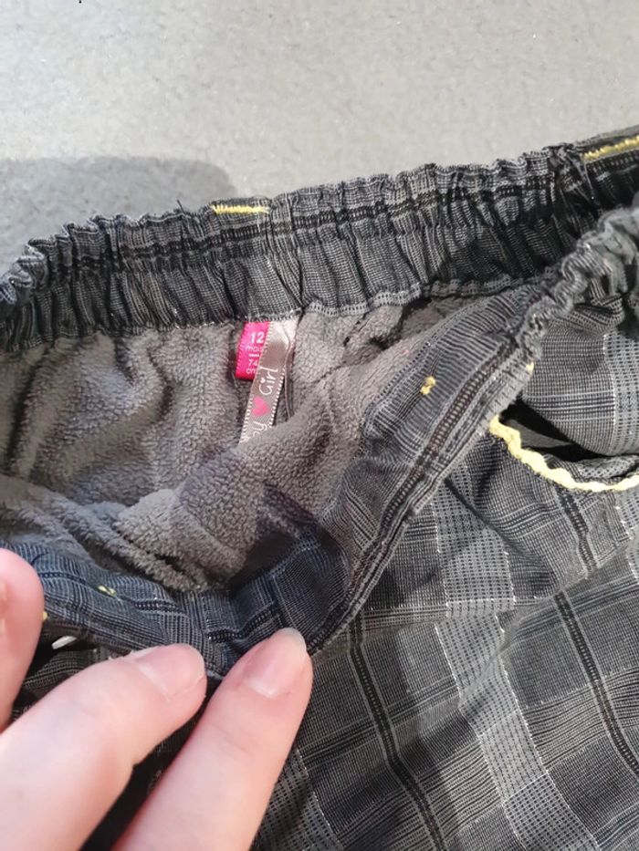 Lot de 2 pantalons doublé chaud - photo numéro 5