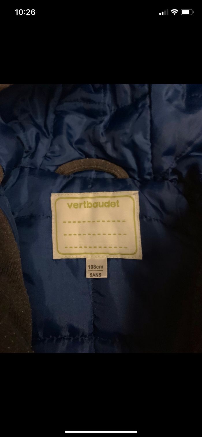 Veste garçon Vertbaudet 5 ans - photo numéro 3