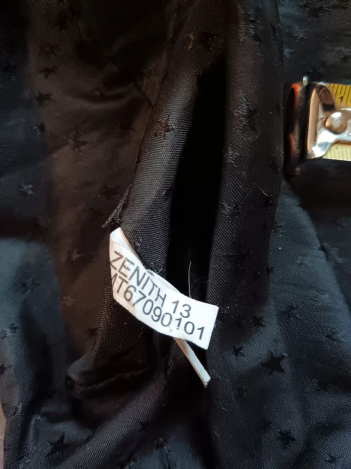 Sac bandoulière toile et cuir | Thierry Mugler |Zenith 13 - photo numéro 8