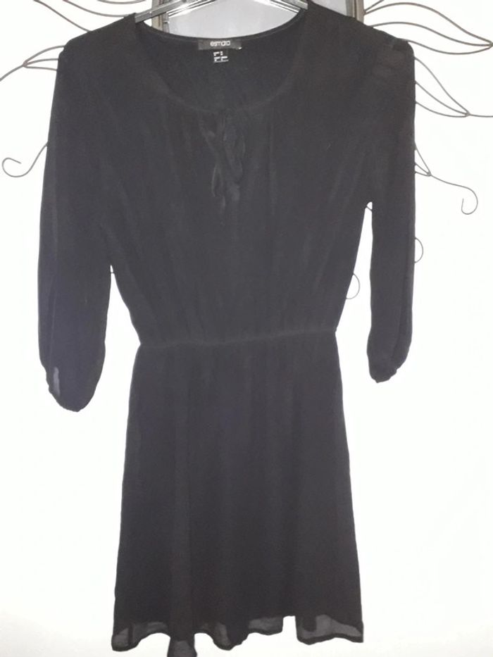 Robe manches 3/4 taille S