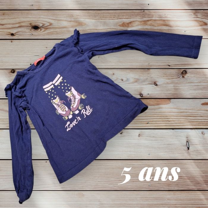 👕💖 T-shirt Fille 5 ans