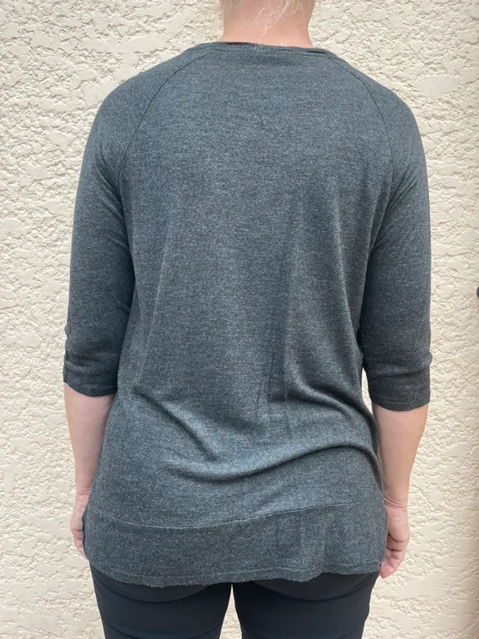 Teeshirt mango manches 3/4 - photo numéro 2