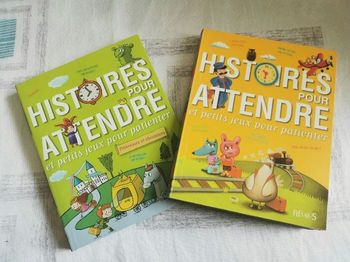 Histoires pour attendre et petits jeux pour patienter