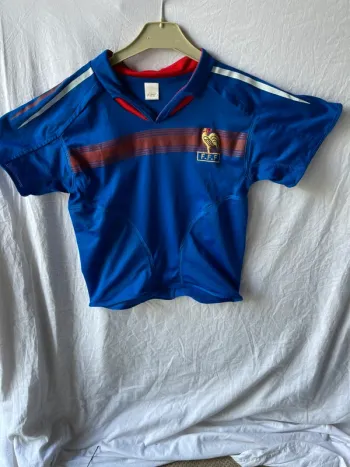 T-shirt de foot équipe de France vintage