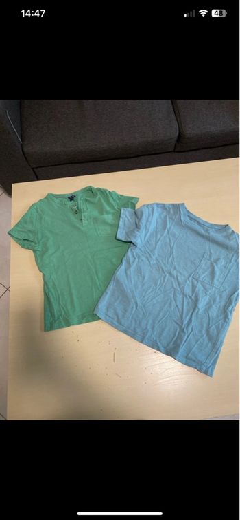 Lot tee shirt garcon