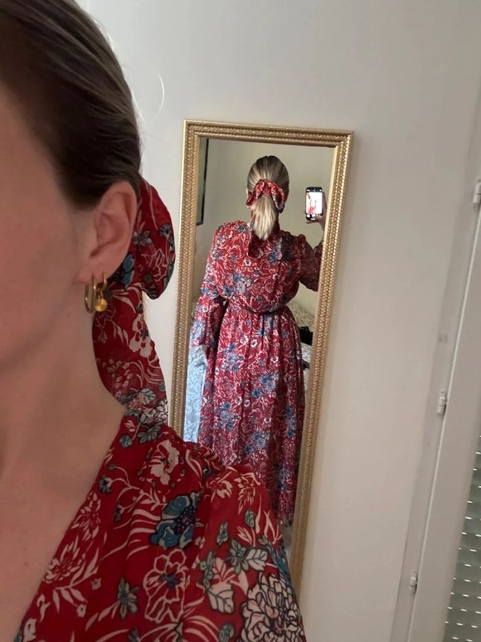 Robe d'été longue à manches 38 - photo numéro 2