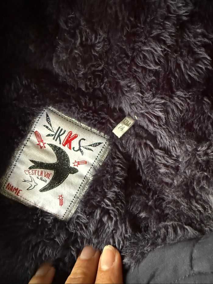 Manteau bébé fille ikks 12 mois - photo numéro 4