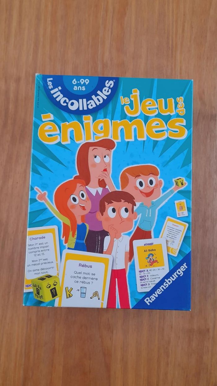 Jeu de société "Les Incollables - Jeu des Énigmes" - photo numéro 4
