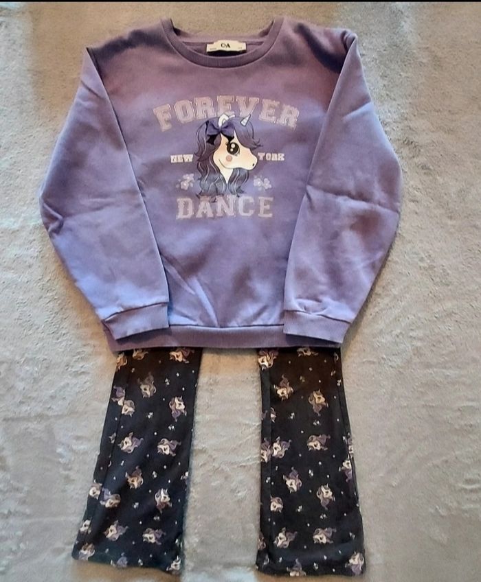Ensemble C&A licorne (pull+ legging évasé)