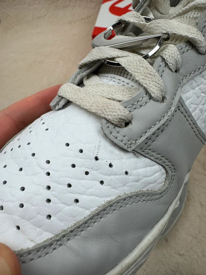 Nike Dunk High Rétro Grey Fog Taille 40 - photo numéro 8