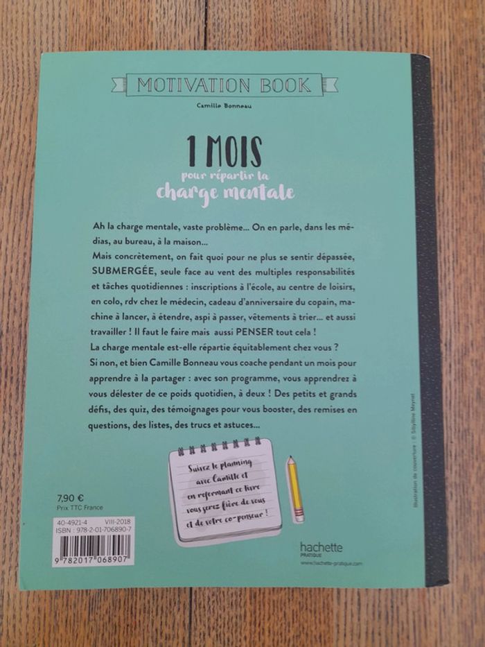 Livre 1 mois pour répartir la charge mentale - photo numéro 2