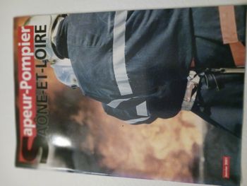 revue sapeur pompier Saône et Loire 2001