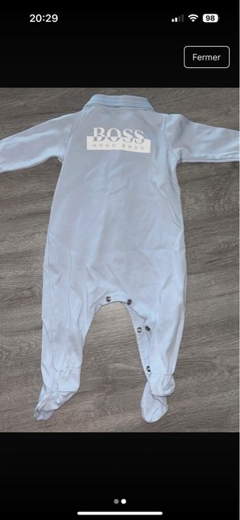 Lots 4 pyjamas Hugo boss 6 mois