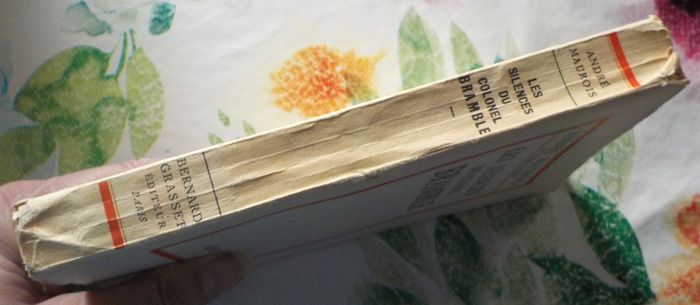 LES SILENCES DU COLONEL BRAMBLE d'André MAUROIS Ed. Grasset 1921 - photo numéro 3