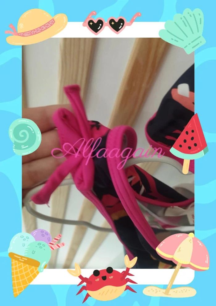 Maillot de bain 2pcs jardin tropical 8ans fille - photo numéro 9