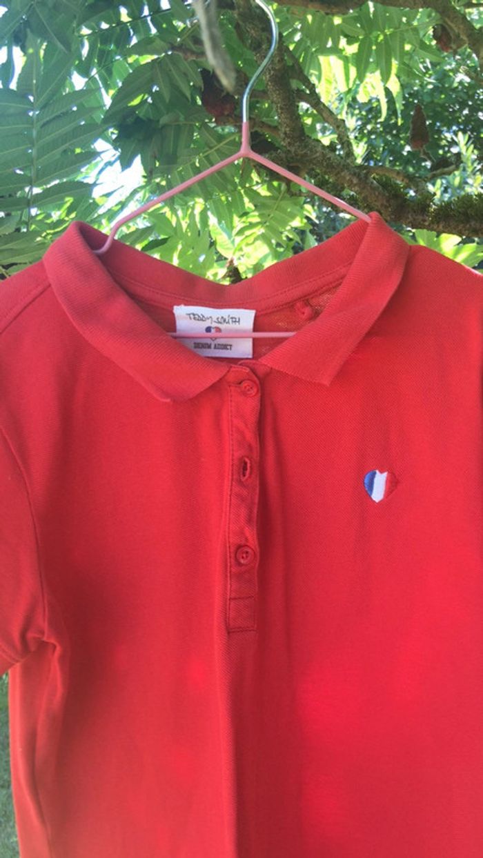 Robe polo rouge Teddy smith - photo numéro 3