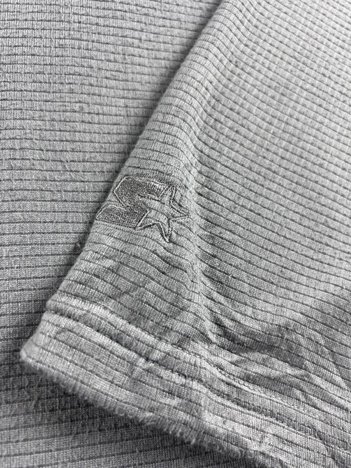 Pull de sport Starter quart zip gris – Taille M - photo numéro 11